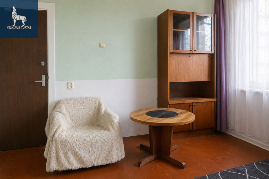 Nuomojamas butas Šeškinės g., Šeškinė, Vilniaus m., Vilniaus m. sav., 15 m2 ploto, 1 kambariai 3