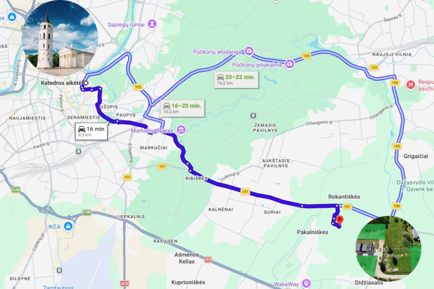Parduodamas kitos paskirties sklypas Sodžiaus g., Pakalniškių k., Vilniaus r. sav., 10.17 a ploto 6