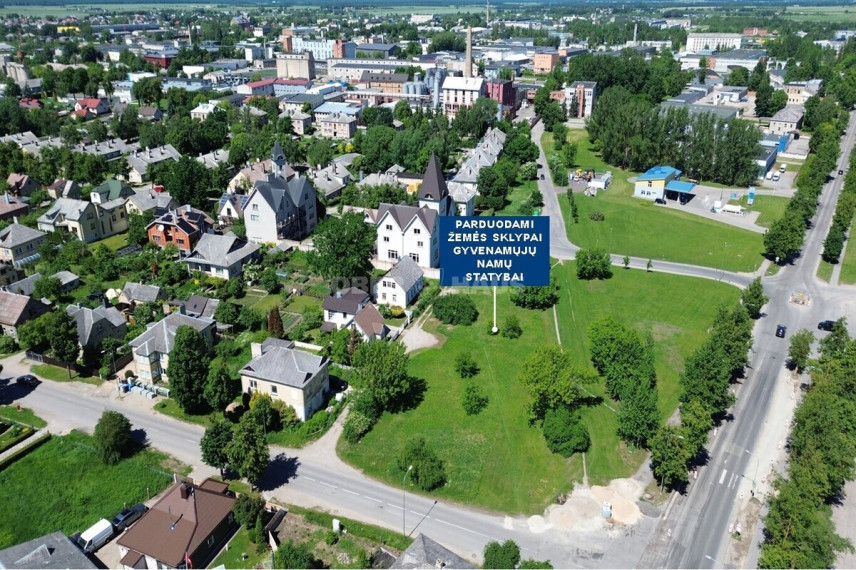 Parduodamas namų valdos paskirties sklypas Grafo Zubovo, Centras, Šiaulių m., Šiaulių m. sav., 10.88 a ploto 3