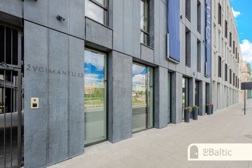 Parduodamos administracinės, paslaugų, prekybos patalpos Žygimantų g., Vilniaus m., Vilniaus m. sav., 41.1 m2 ploto 1