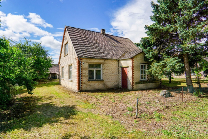 Parduodamas namas Draugystės g., Valakėlių k., Pasvalio r. sav., 84.38 m2 ploto, 1 aukštai 1