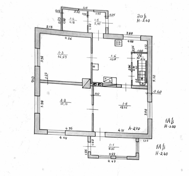 Parduodamas namas Draugystės g., Valakėlių k., Pasvalio r. sav., 84.38 m2 ploto, 1 aukštai 12