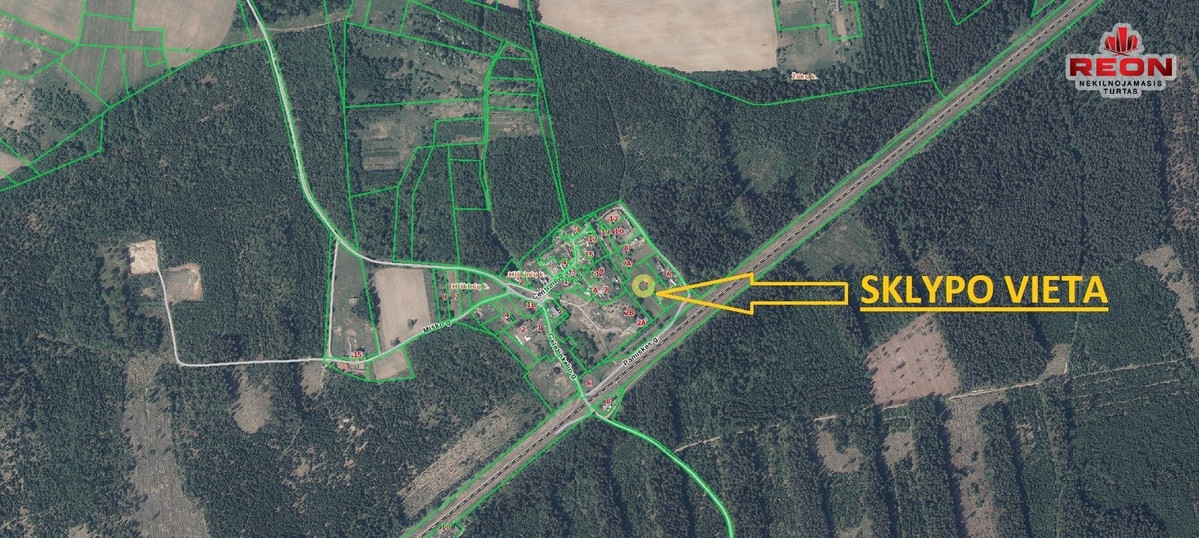 Parduodamas  sklypas Miškinių k., Trakų r. sav., 60 a ploto 1