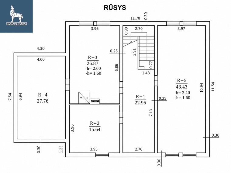Parduodamas namas Bražuolės g., Trakų Vokė, Vilniaus m., Vilniaus m. sav., 393.29 m2 ploto, 2 aukštai 20