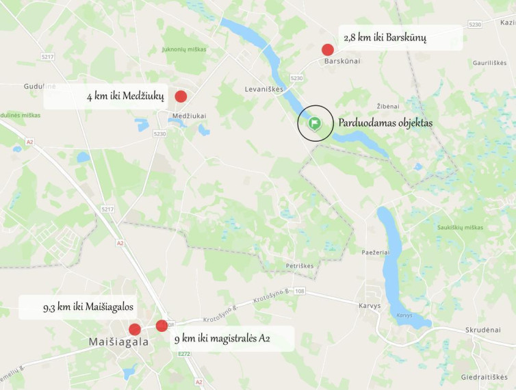 Parduodamas  sklypas Granito g., Levaniškių k., Širvintų r. sav., 487.49 a ploto 15