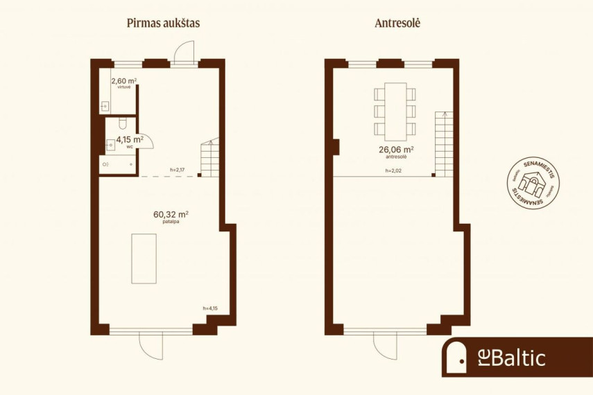 Parduodamos paslaugų, prekybos patalpos Gedimino pr., Vilniaus m., Vilniaus m. sav., 93.13 m2 ploto 16