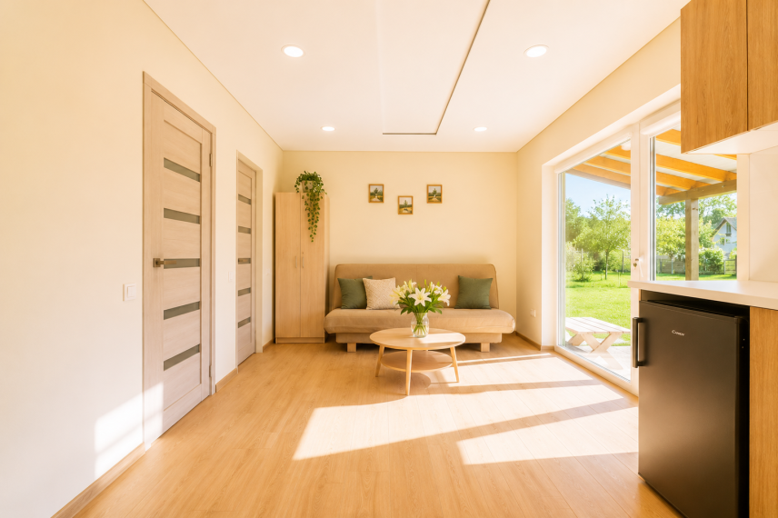 Parduodamas namas Gėlių g., Gervėnų k., Šiaulių r. sav., 37.45 m² ploto 3 kambariai 1