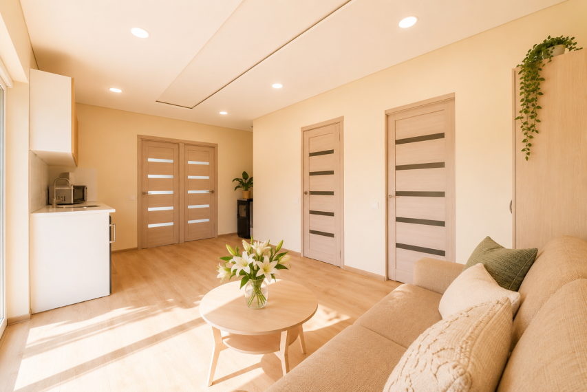 Parduodamas namas Gėlių g., Gervėnų k., Šiaulių r. sav., 37.45 m² ploto 3 kambariai 4
