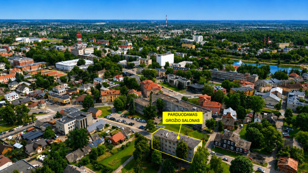 Parduodamas pilnai įrengtas grožio salonas su atskiru įėjimu Panevėžio miesto centre 20