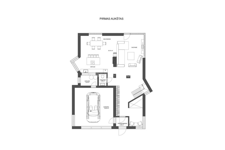 Nuomojamas namas I. Masalskio g., Trakų Vokė, Vilniaus m., Vilniaus m. sav., 235 m2 ploto, 2 aukštai 8
