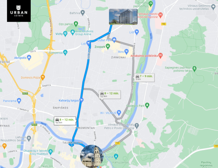 Parduodamas butas Verkių g., Žirmūnuose, Vilnius, 42.46 kv.m ploto 30