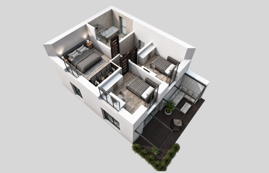 Parduodamas namas Pušyno g., Radailių k., Klaipėdos r. sav., 130 m2 ploto, 2 aukštai 34