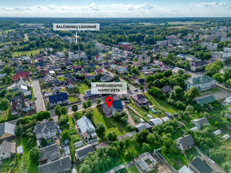 Parduodamas namas Vilniaus g., Šalčininkų m., Šalčininkų r. sav., 78.01 m2 ploto, 1 aukštai 33