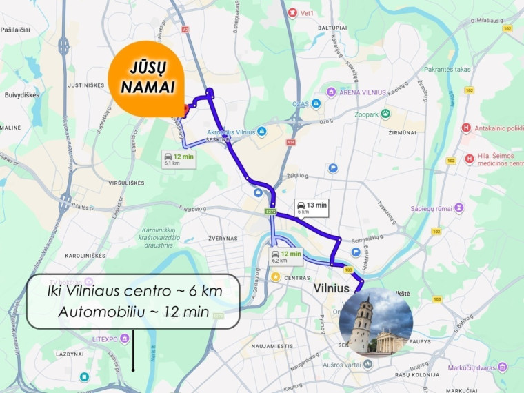 Parduodamas butas Buivydiškių g., Vilniaus m., Vilniaus m. sav., 61.68 m2 ploto, 3 kambariai 33