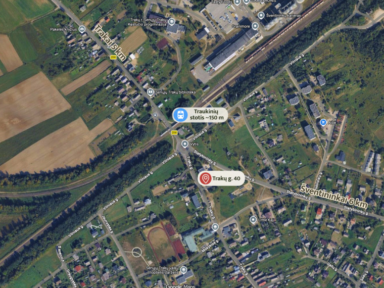 Parduodamas 18.46 kv.m ploto bendrabučio tipo butas Senuose Trakuose 22