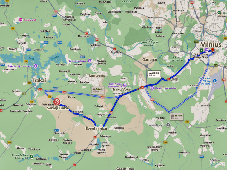 Parduodamas 18.46 kv.m ploto bendrabučio tipo butas Senuose Trakuose 23