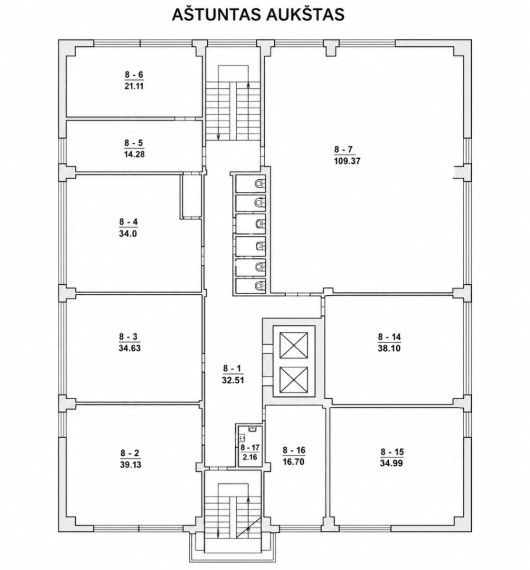 Nuomojamos administracinės patalpos Pramonės g., Alytaus m., Alytaus m. sav., 375 m2 ploto 9