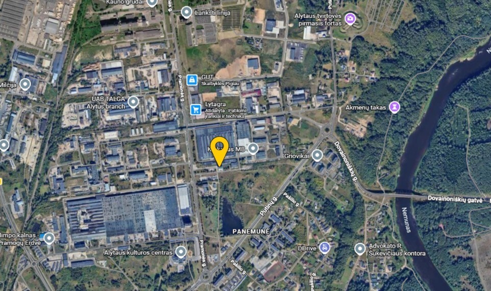 Nuomojamos administracinės patalpos Pramonės g., Alytaus m., Alytaus m. sav., 373.39 m2 ploto 13
