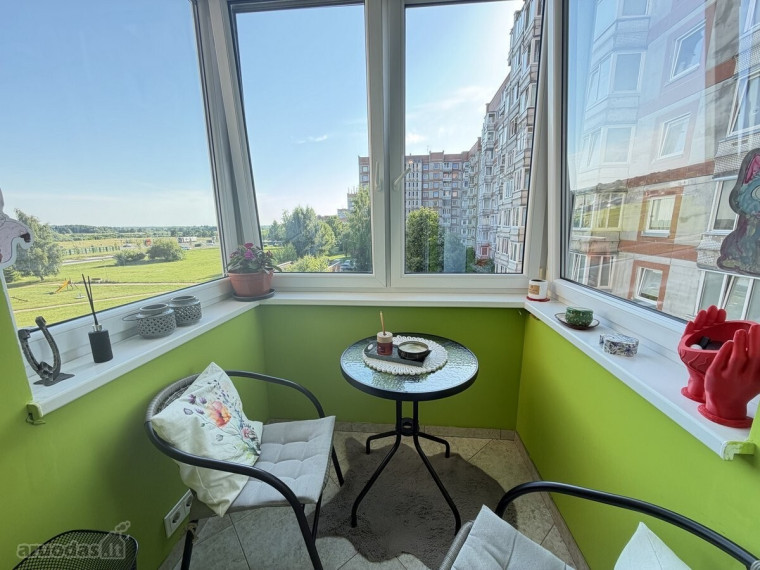 Parduodamas butas Klaipėdos apskritis, Klaipėda, Bandužiai, Lūžų g., 54 m2 ploto, 2 kambariai 1