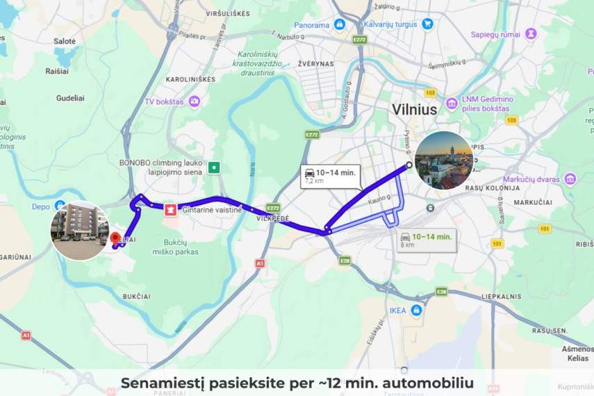 Parduodamas butas Lazdynėlių g., Vilniaus m., Vilniaus m. sav., 64.06 m2 ploto, 3 kambariai 38
