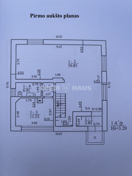 Parduodamas namas J. Basanavičiaus g., Centras, Šiaulių m., Šiaulių m. sav., 199.62 m2 ploto, 2 aukštai 22