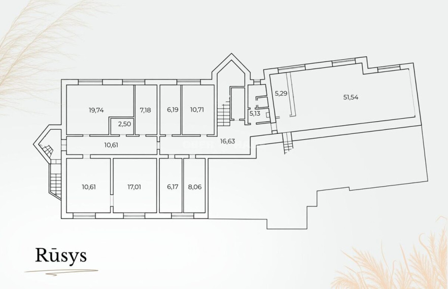 Parduodamas namas Ievos Kalno g., Neringos m., Neringos sav., 856.18 m2 ploto, 2 aukštai 12