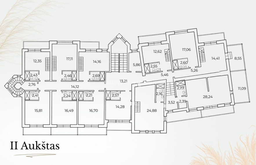 Parduodamas namas Ievos Kalno g., Neringos m., Neringos sav., 856.18 m2 ploto, 2 aukštai 14