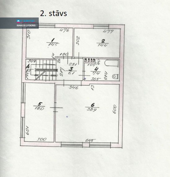 Parduodamas namas Pilsoņu iela 3 , 397.00 kv.m ploto, 3 Floors 18