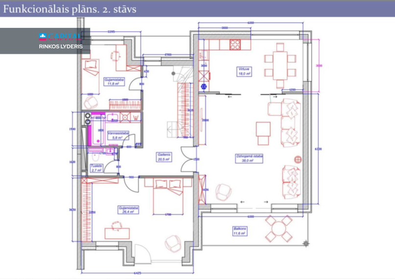 Nuomojamas namas Zušu iela 13 , 321.00 kv.m ploto, 3 Floors 30