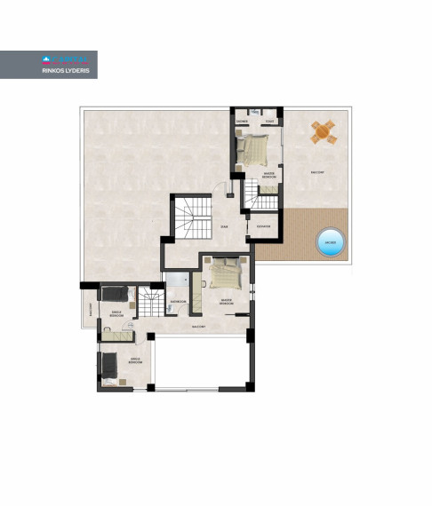 Parduodamas butas 86.00 kv.m ploto, 2 kambariai 37