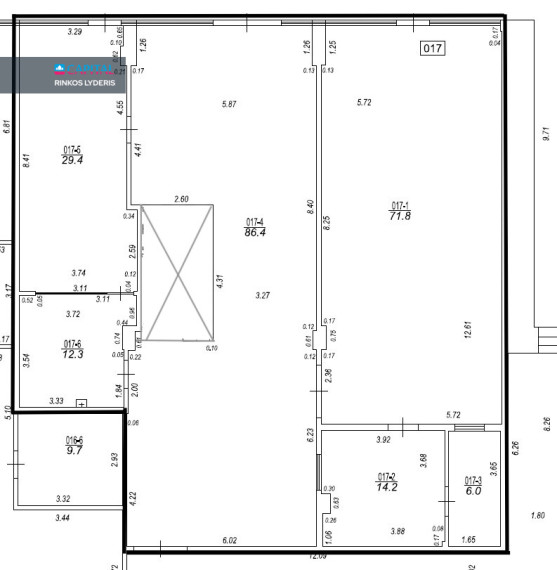 Nuomojamos patalpos Braslas iela 29A , 220.00 kv.m ploto 30