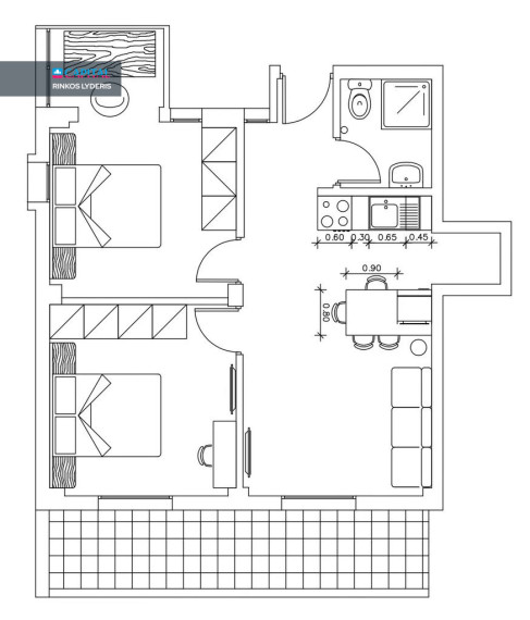 For Sale Flat 80 m² in Thessaloniki 24