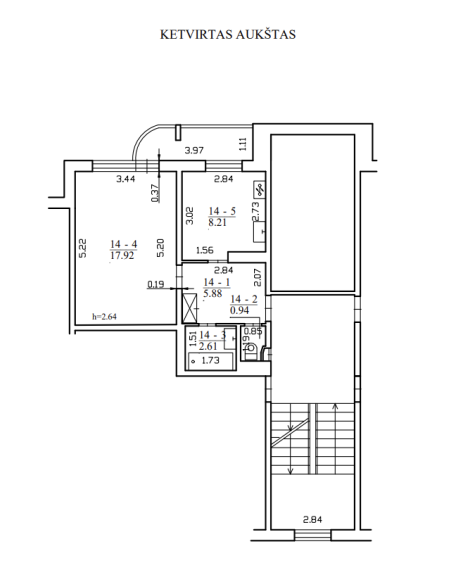 Parduodamas butas Juodšilių g., Aukštieji Paneriai, Vilniaus m., Vilniaus m. sav., 35.56 m² ploto 1 kambarys 11