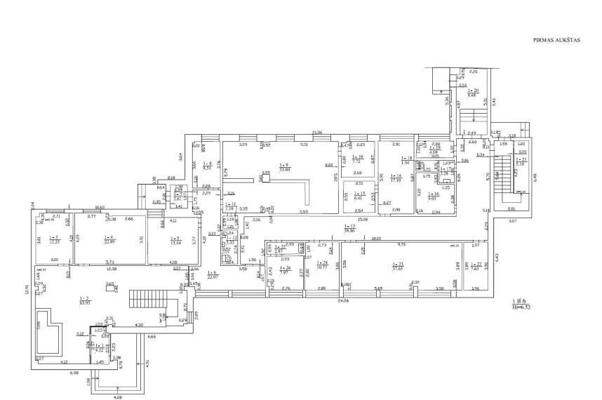 Parduodamos patalpos Pramonės g., Utenos m., Utenos r. sav., 1044.55 m² ploto 11