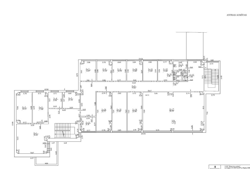 Parduodamos patalpos Pramonės g., Utenos m., Utenos r. sav., 1044.55 m² ploto 12