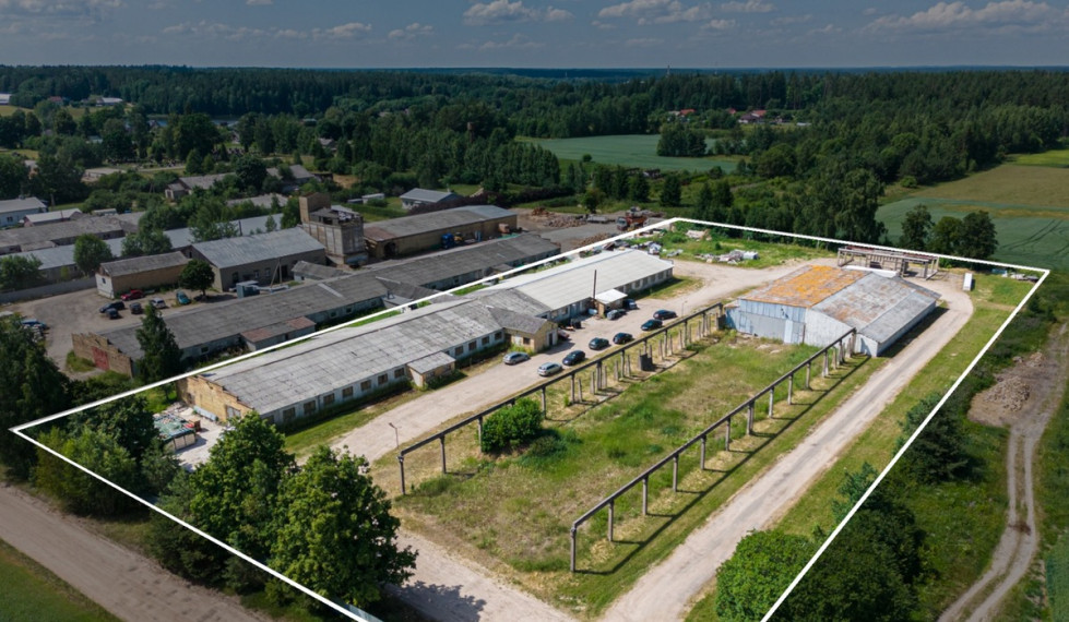 Nuomojamos gamybinės, kitos paskirties, paslaugų, prekybos, sandėliavimo patalpos Pramonės g., Gojaus k., Šalčininkų r. sav., 2465.15 m2 ploto 1