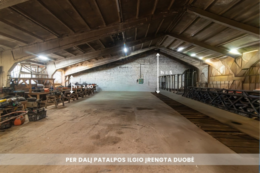 Nuomojamos gamybinės, kitos paskirties, paslaugų, prekybos, sandėliavimo patalpos Pramonės g., Gojaus k., Šalčininkų r. sav., 2465.15 m2 ploto 7