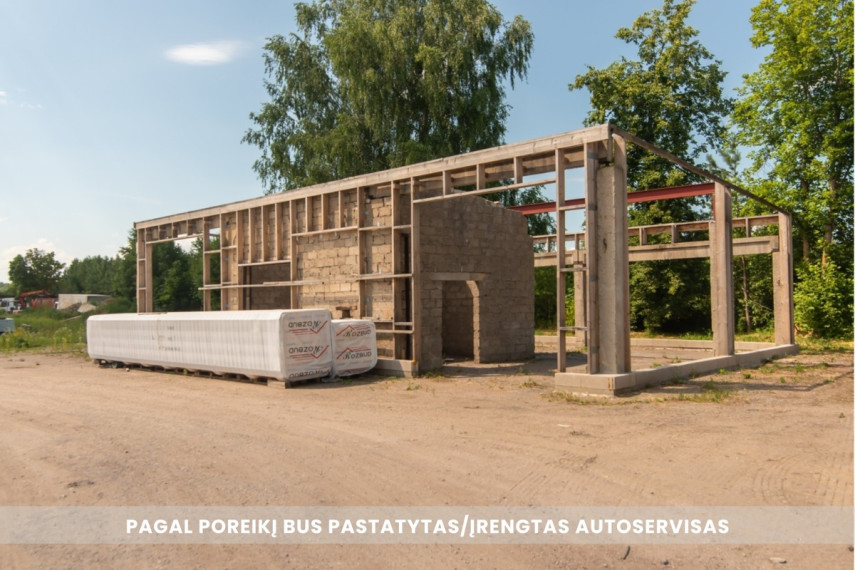 Nuomojamos gamybinės, kitos paskirties, paslaugų, prekybos, sandėliavimo patalpos Pramonės g., Gojaus k., Šalčininkų r. sav., 2465.15 m2 ploto 10