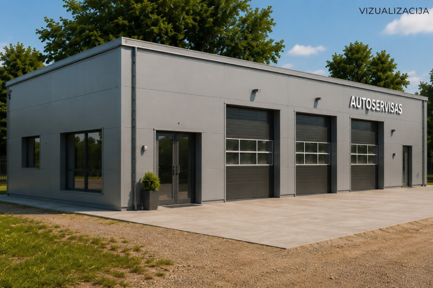 Nuomojamos gamybinės, kitos paskirties, paslaugų, prekybos, sandėliavimo patalpos Pramonės g., Gojaus k., Šalčininkų r. sav., 2465.15 m2 ploto 12