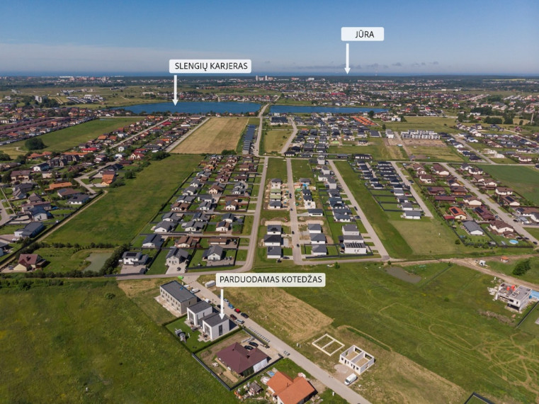 Parduodamas namas Šilininkų g., Trušelių k., Klaipėdos r. sav., 155.48 m2 ploto, 2 aukštai 36