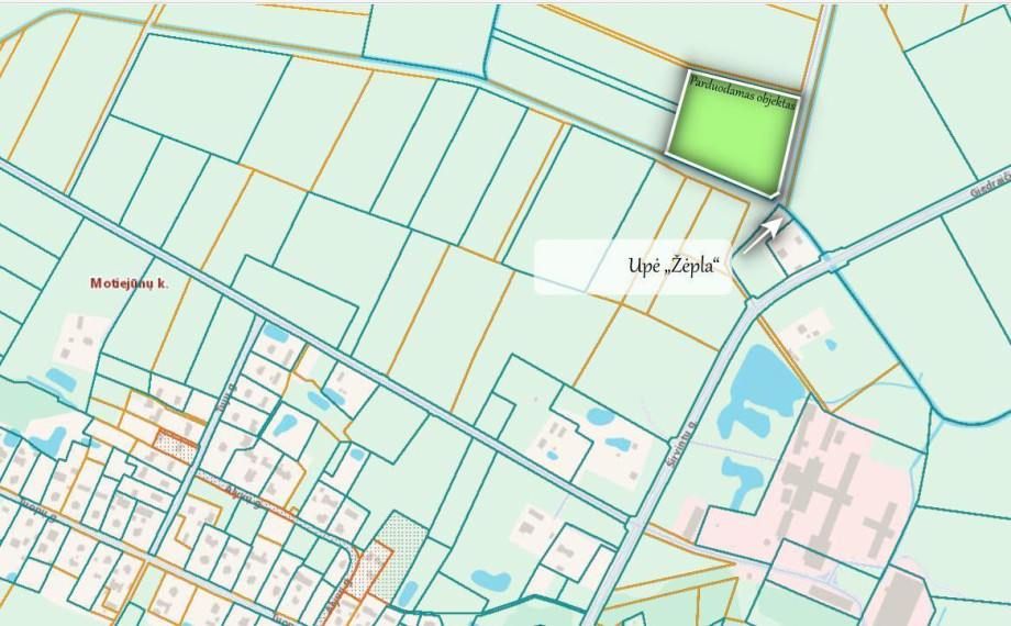 Parduodamas  sklypas Motiejūnų k., Širvintų r. sav., 210.39 a ploto 3