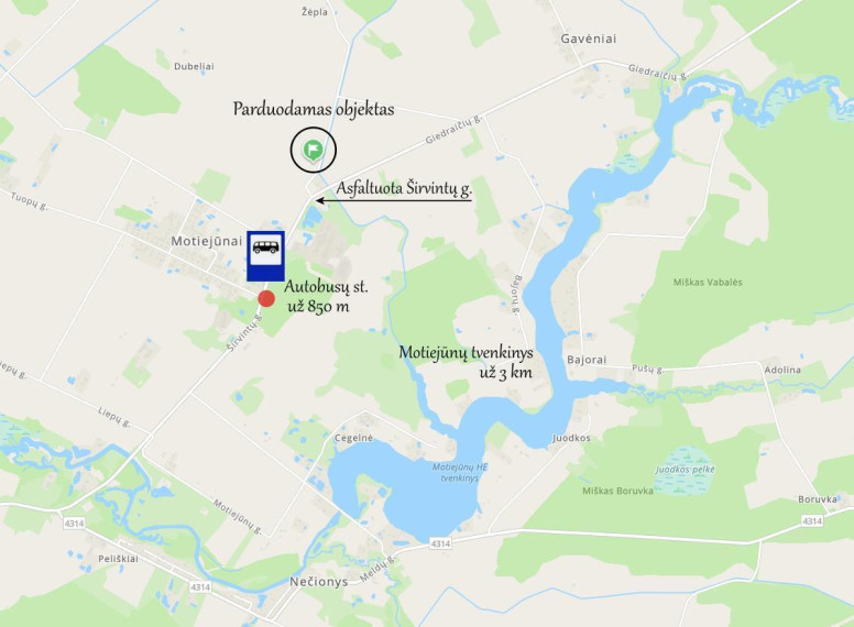 Parduodamas  sklypas Motiejūnų k., Širvintų r. sav., 210.39 a ploto 4