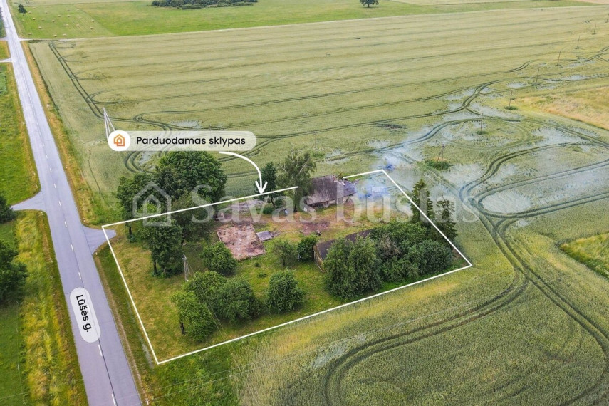 Parduodamas  sklypas Liūliškių k., Mažeikių r. sav., 26.4 a ploto 1