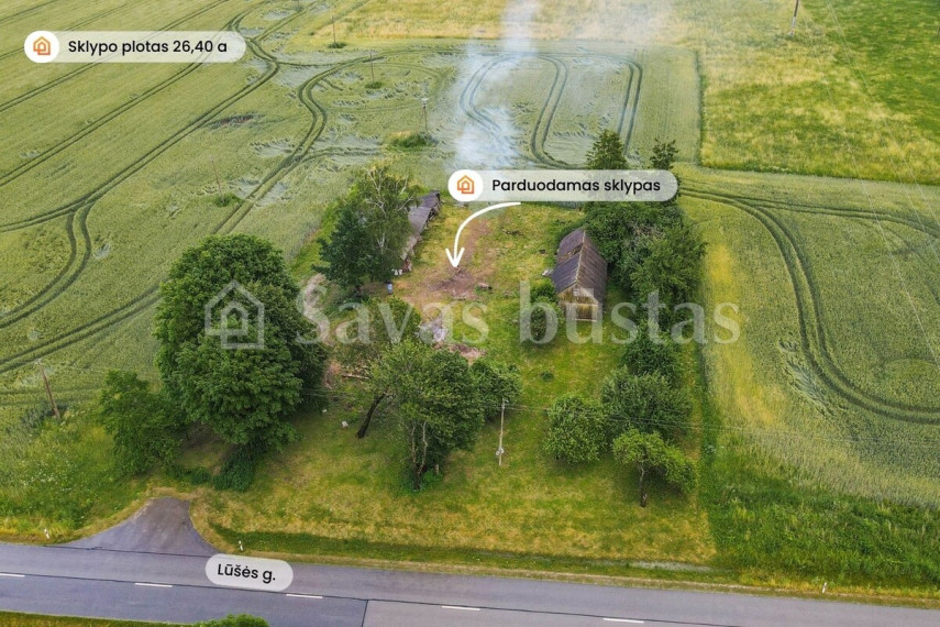 Parduodamas  sklypas Liūliškių k., Mažeikių r. sav., 26.4 a ploto 3
