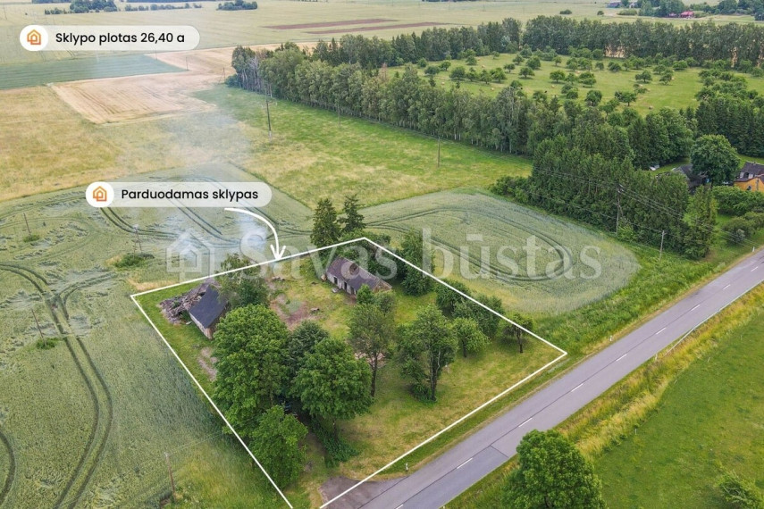 Parduodamas  sklypas Liūliškių k., Mažeikių r. sav., 26.4 a ploto 4