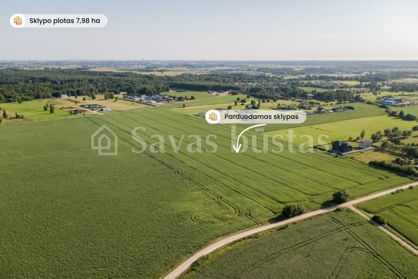 Parduodamas  sklypas Radailių k., Klaipėdos r. sav., 798 a ploto 4