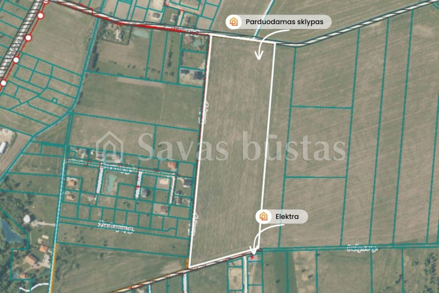 Parduodamas  sklypas Radailių k., Klaipėdos r. sav., 798 a ploto 7