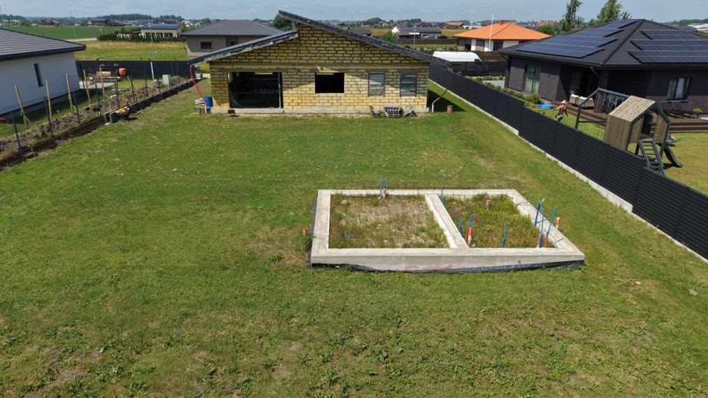 Parduodamas namas Vėluvos g., Trušelių k., Klaipėdos r. sav., 129 m2 ploto, 1 aukštai 10