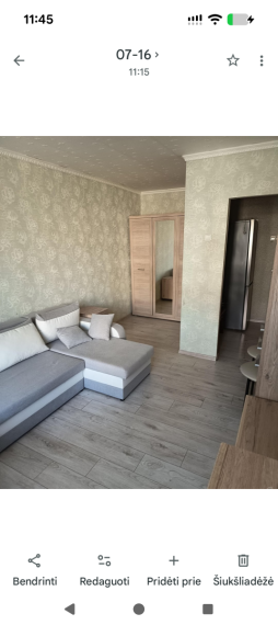 Parduodamas butas Šilutės pl., Kauno, Klaipėdos m., Klaipėdos m. sav., 28 m² ploto 1 kambarys 1