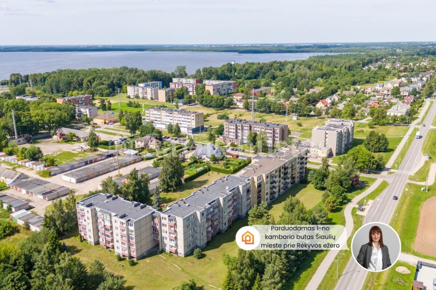 Parduodamas butas Energetikų g., Šiaulių m., Šiaulių m. sav., 36.38 m2 ploto, 1 kambariai 1